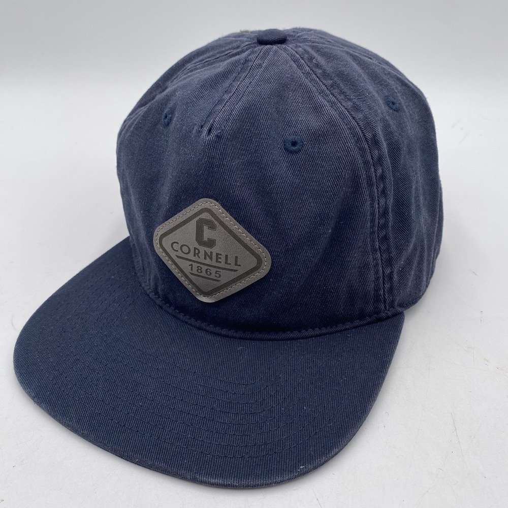 Cornell Big Red Hat Blue Cotton Clean Up Strapback Legacy Cleaned See Pics